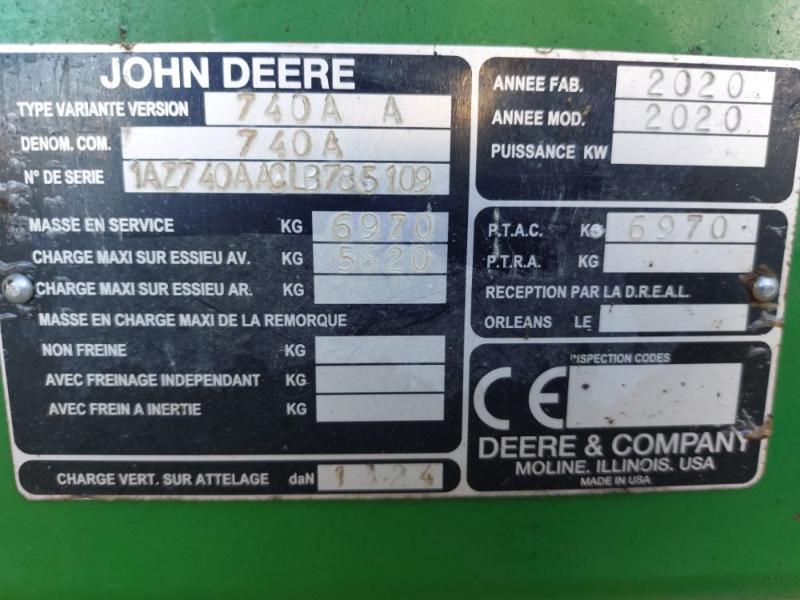 JOHN DEERE 740A